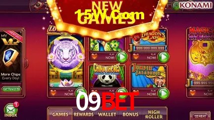 Provedores de Jogos 09Bet